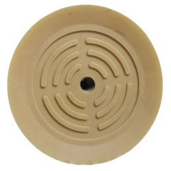 Ventouse à lèvre Ø180mm en parablond. Fixation M16.