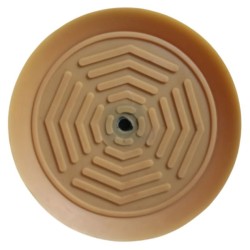 Ventouse à lèvre Ø250mm en parablond. Fixation M16.