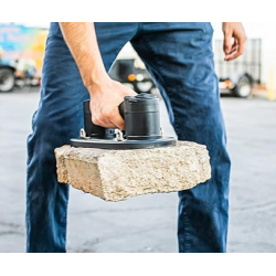 Ventouse  GRABO PRO électroportative qui adhère à toutes les surfaces étanches. AXITEC