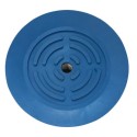 Ventouse à lèvre Ø180mm en nitrile bleu. Fixation M16. AXITEC